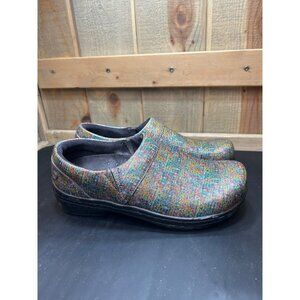 Klogs Mission Pyramid Clogs Womens Nursing Clogs Slip-On Shoes Multicolor 7.5